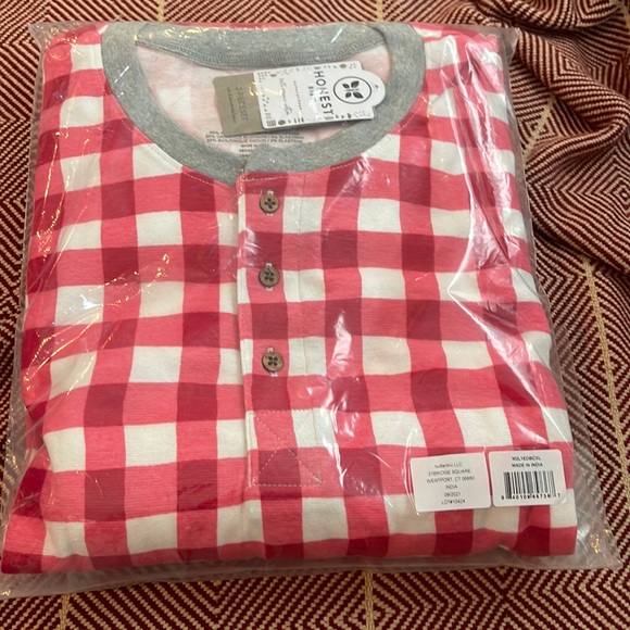 Honest Baby Clothing ADULT PJ Set NWT XL - Picture 1 of 6